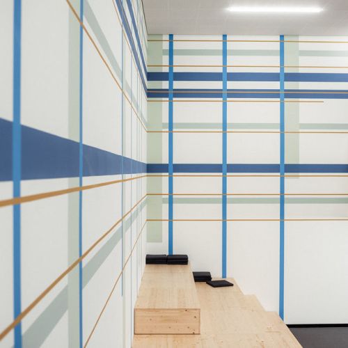 Farbgestaltung: Mirjam Lüthy / Ausführung Stéphanie Thioub
